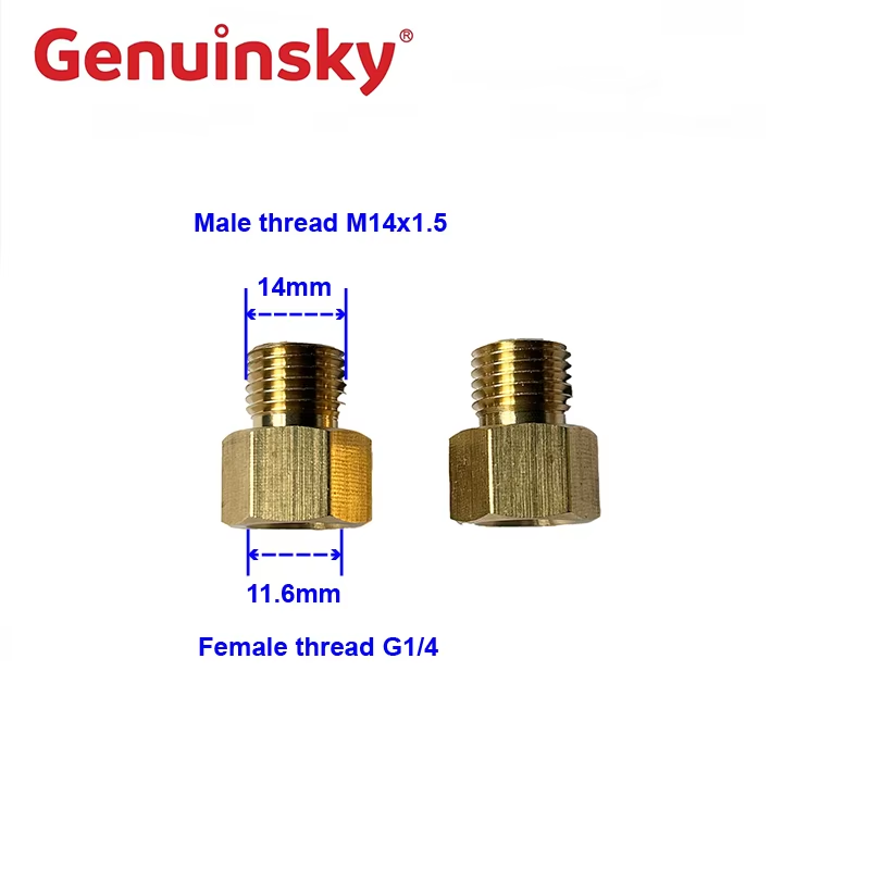 真鍮製 G1/4 メス - M14 オス アダプターが伝送作業の中核となるのはなぜですか?