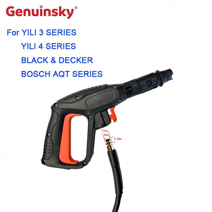 YILI 3/4 シリーズ、B および D、Bosch AQT シリーズ用高圧スプレーガン