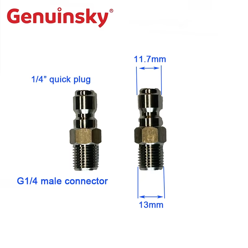 ステンレス洗車クイックプラグ